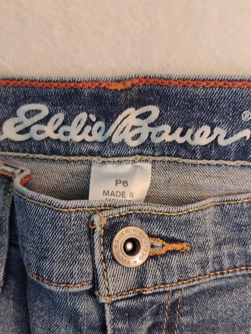Tommy Hilfiger E Bauer Blue Spice Lincoln Outfitters Jeans Short Bundle W 5-6 Rd - Picture 5 of 5